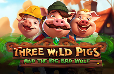 Three Wild Pigs and The Big Bad Wolf