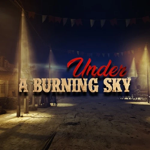 Under a burning sky
