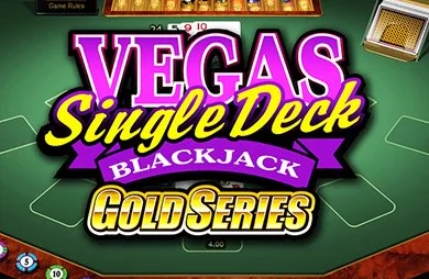 Vegas Single Deck Blackjack Gold
